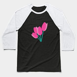 Flower Baseball T-Shirt